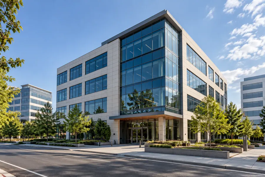 Commercial office building selected as a prospective facility